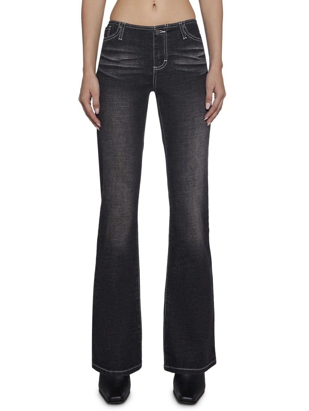 Elle Low Rise Jeans -Black Generation Kiss